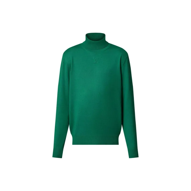 LOUIS VUITTON 1AGIIL Lv Embossed Cashmere Turtle Neck-0