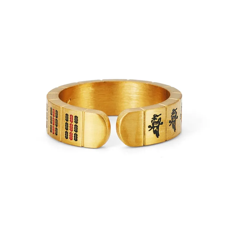 DH7 Titanium Steel Rings Unisex-2