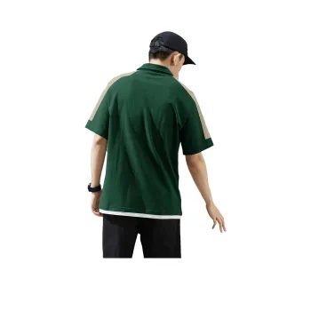 Tonlion Polo Shirts Men China Pink