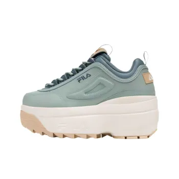 FILA Disruptor 2 Low Top Casual Shoes Women's Iceberg Green