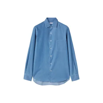 Loro Piana Chest Pocket Long Sleeved Shirt
