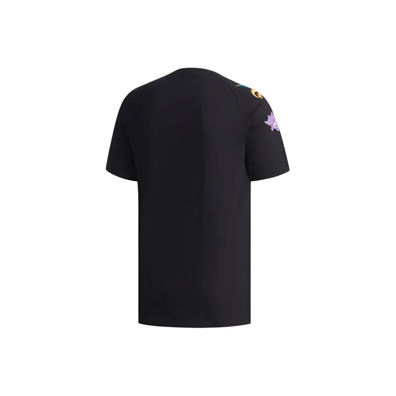 Adidas Neo x Pokmon Crossover Raglan Sleeve T Shirt Men's Black-1