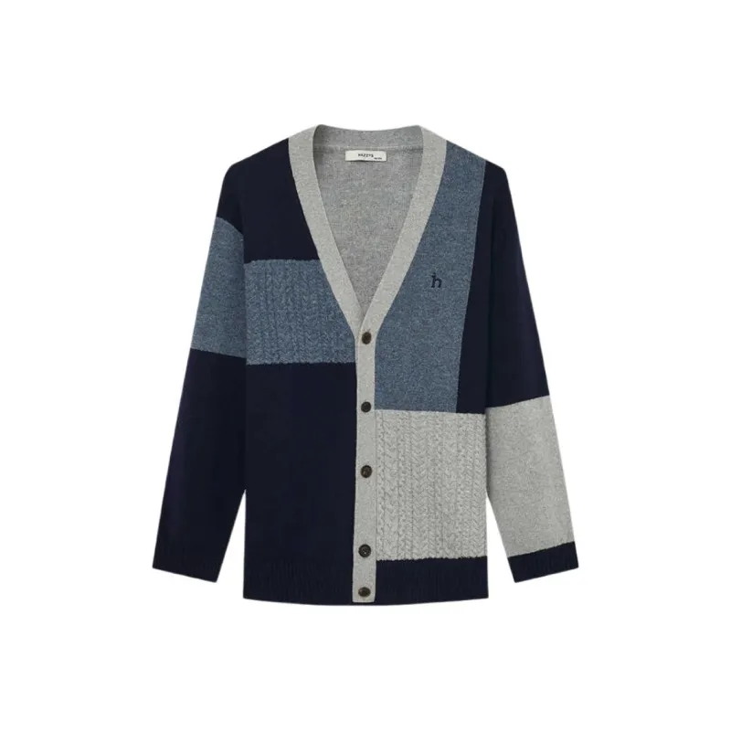 HAZZYS Sweaters Men Navy Blue-0