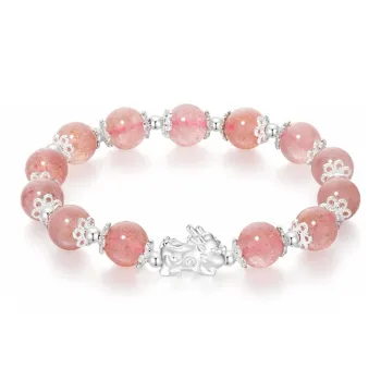 CHOW KING SANG S999 Fine Silver Bracelets Unisex