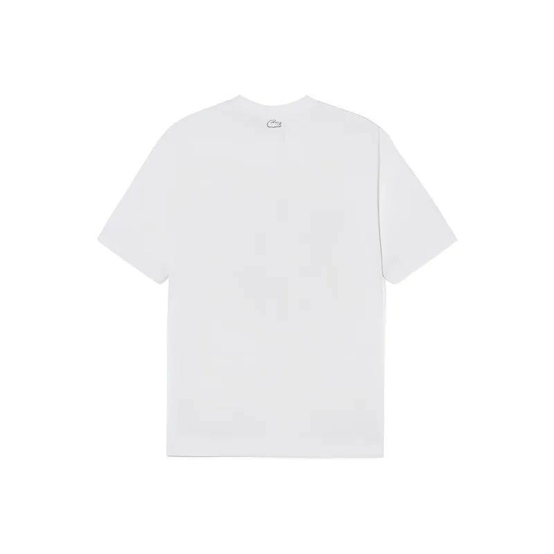 LACOSTE T Shirts Men White-1