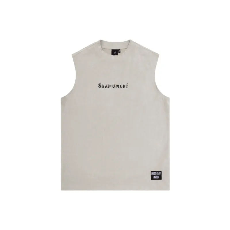 Suamoment Casual Loose Fit Sleeveless Tank Top Unisex-8