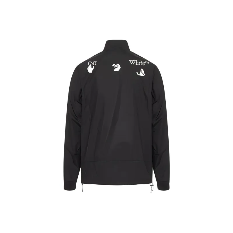 OFF WHITE Bookish Nylon Full Zip Jacket-1
