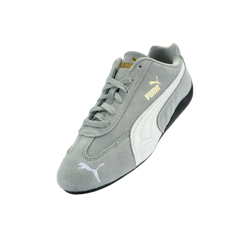 PUMA Speedcat Collection Anti Slip Wear Resistant Low Top Casual Shoes Unisex Gray White-2