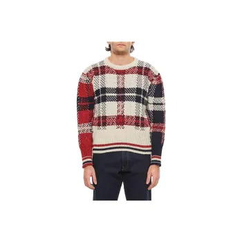 THOM BROWNE Sweaters Men Brown