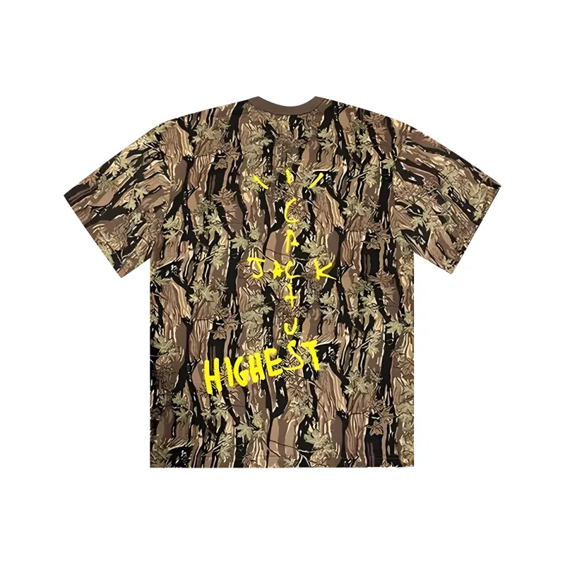 Travis Scott Jordan Cactus Jack Highest T Shirt-1
