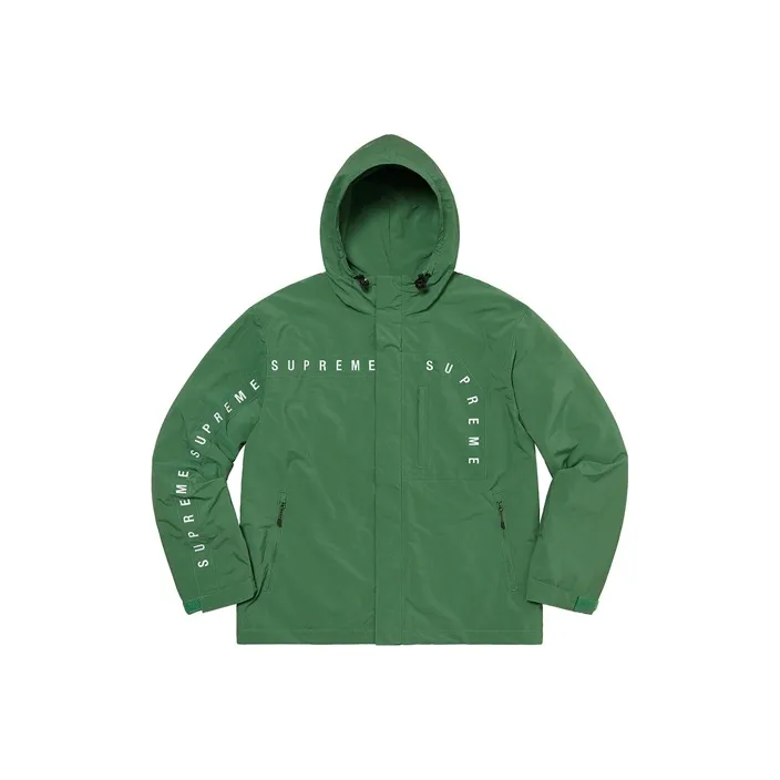 Supreme Curve Logos Ripstop Jacket-2