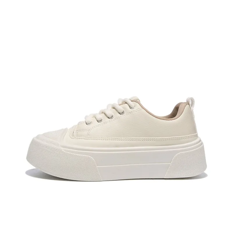Little Red Man Cushioning Low Top Skateboard Shoes Women's-5