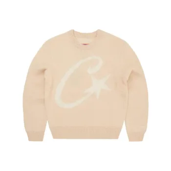 Corteiz C Star Mohair Knit Sweater