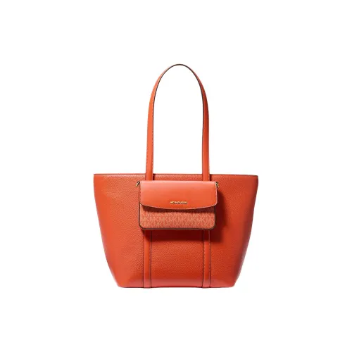 MICHAEL KORS Jet Set Canvas tote Liuto Bag, Shopping Bag, Shoulder Bag Women's Clay Red
