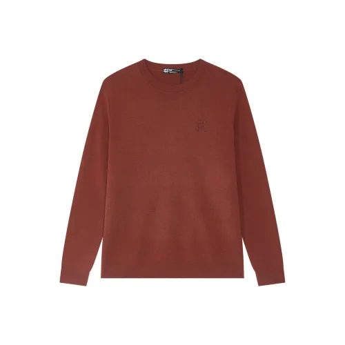 ANDREW MACKENZIE FW23 Knitwear Men's Deep Red