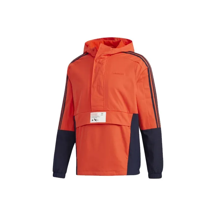 Adidas Neo Jackets Men Dark Orange Yellow-0