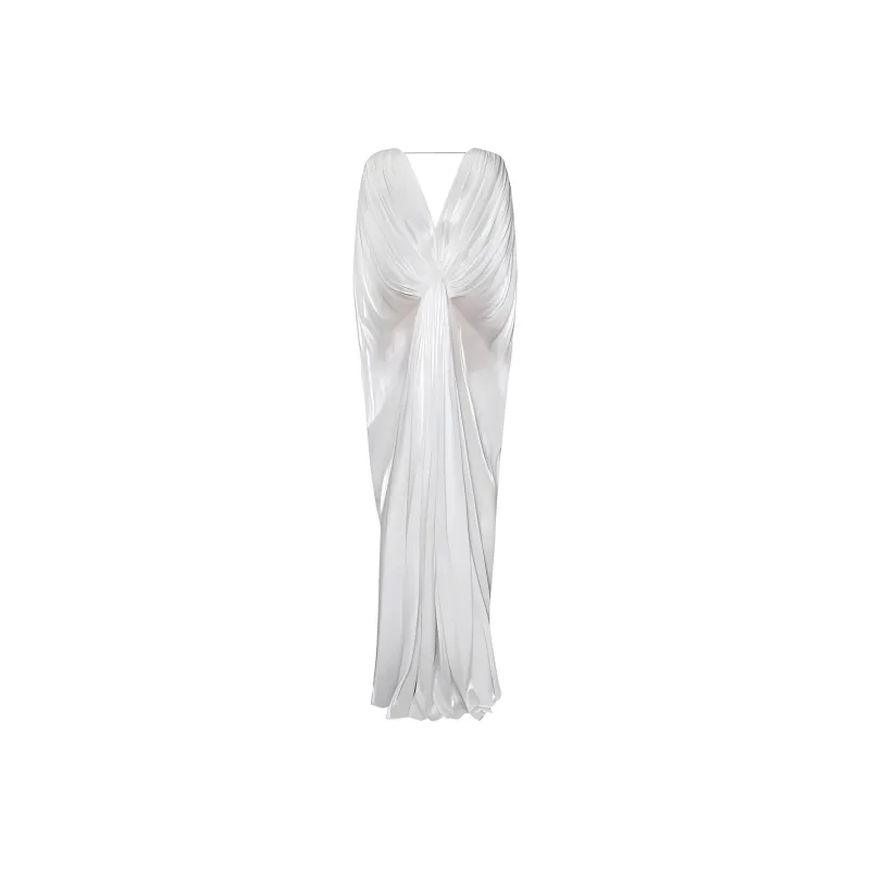 Genny Draped Kaftan Dress-1