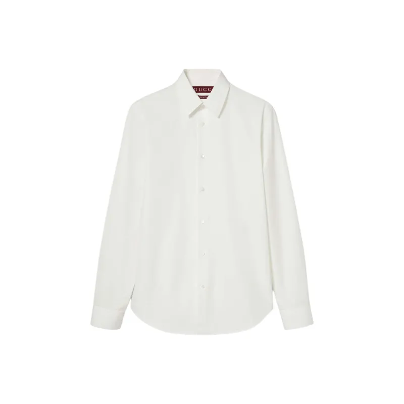GUCCI Poplin Cotton Shirt-0