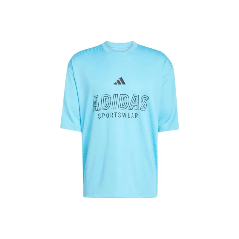 Adidas House Of Tiro T Shirt Men's Blue-0