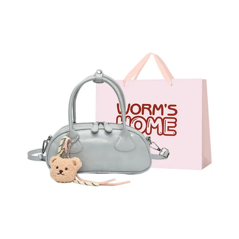 Worm's Home PU One Shoulder Handbag Women's Multicolor-12