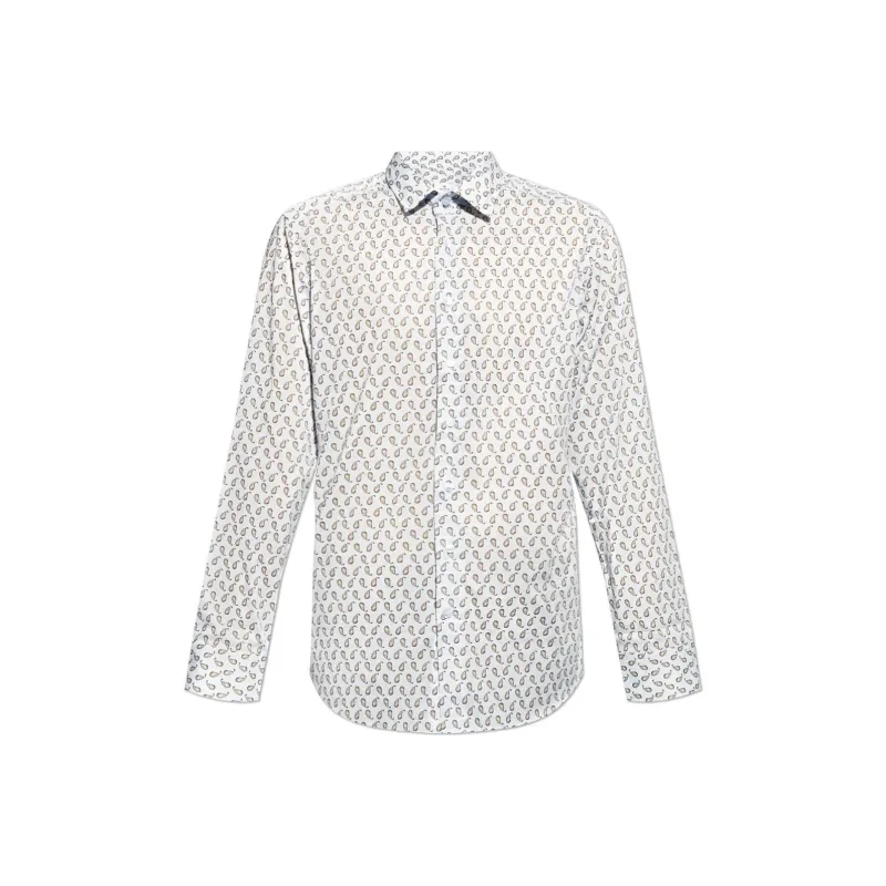 ETRO Graphic Printed Long Sleeved Shirt-0
