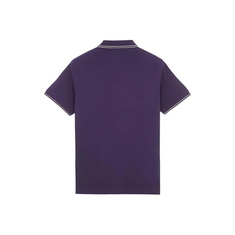 STONE ISLAND Polo Shirts Men Purple-1