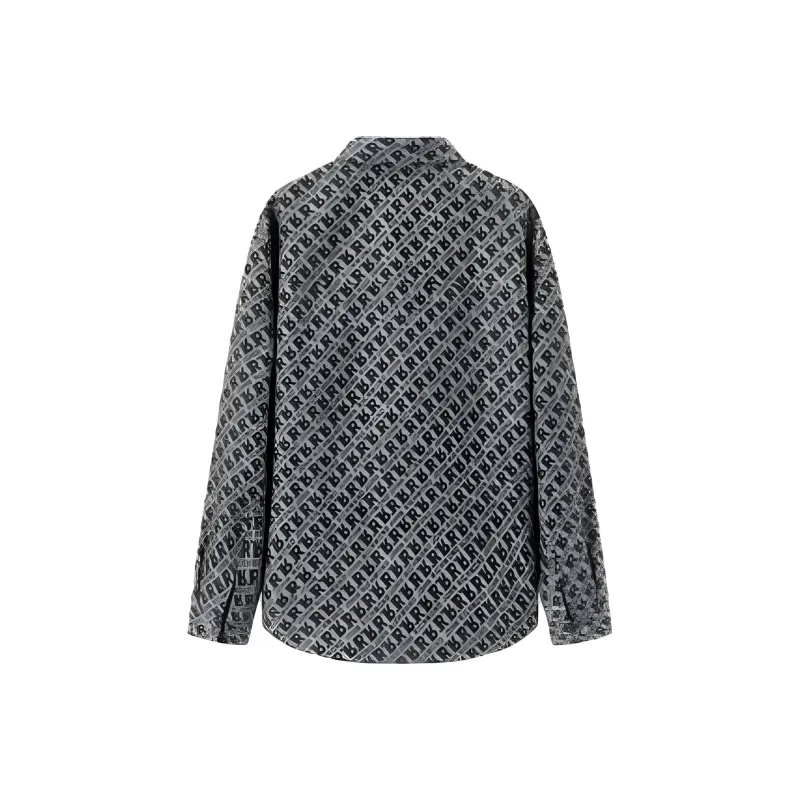 JOHN RICHMOND Shirt Men's Black Gray-1
