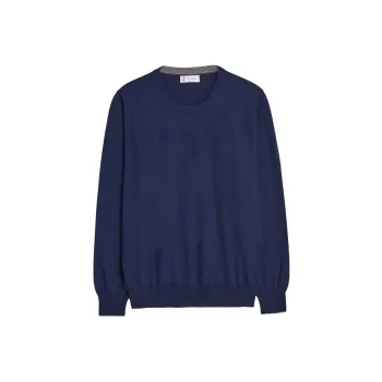 Brunello Cucinelli Sweaters Men Marine Blue