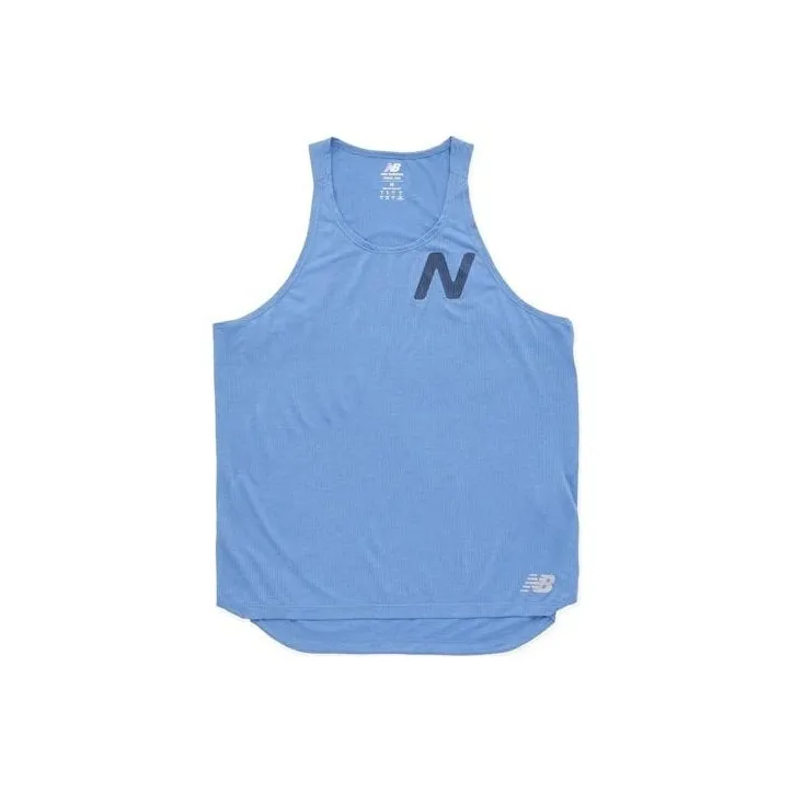 New Balance Tank Top Men's Blue-0
