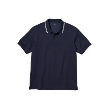 UNIQLO Polo Shirt Unisex Navy Blue