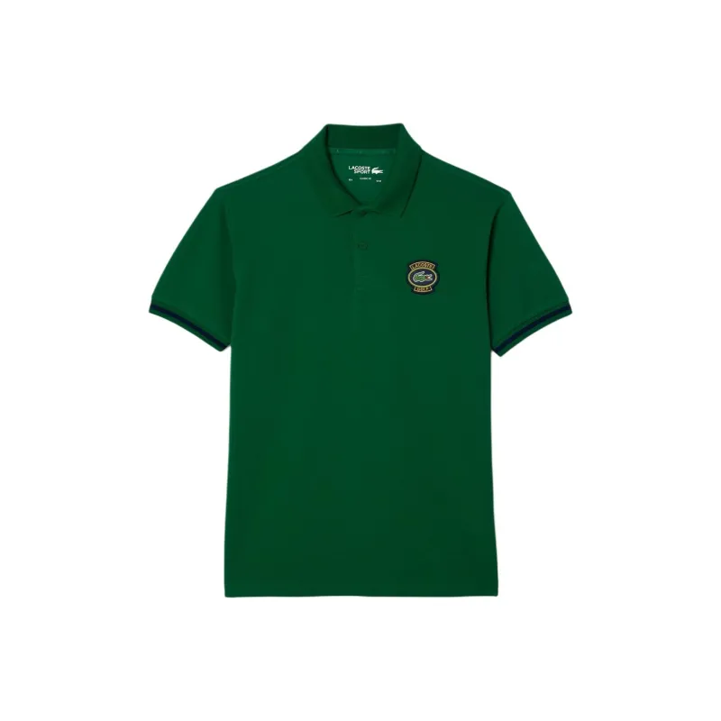 LACOSTE Polo Shirt Men's Dark Green-0