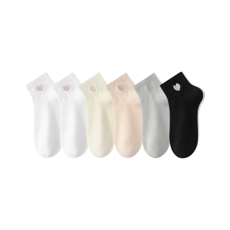 Cotton Gene Ankle Socks Women's 6 Pack-0