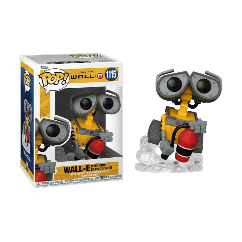 Funko WALL E, The Handheld Fire Extinguisher's WALL E Chibi Figures-2