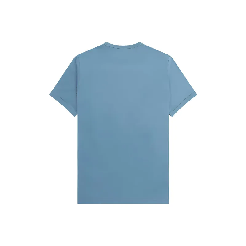 FRED PERRY T Shirts Men Blue-1