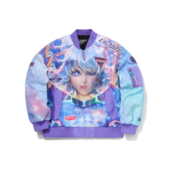 LiNing x QQ XUANWU Jacket Men's Digital All Over Print-0