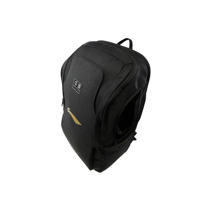 LiNing Table Tennis Series Nylon Backpack Regular Unisex Black-3