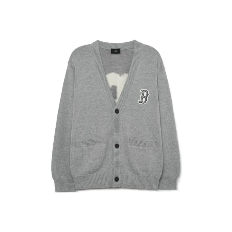 MLB Boston Red Sox Knitwear Unisex Gray-0