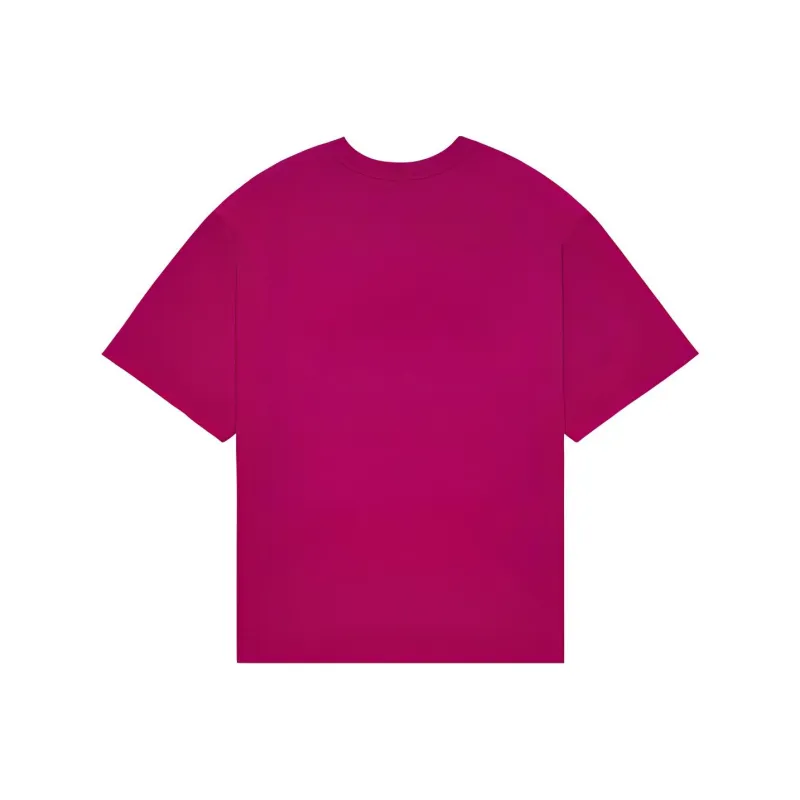 WE11DONE T Shirts Unisex Hot Pink-1
