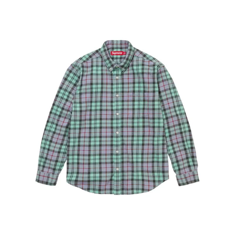Supreme Plaid Flannel Shirt FW24-0