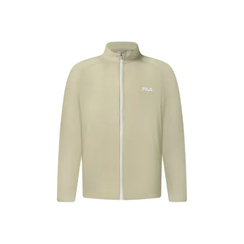 FILA TENNIS Jacket Men's Oily Gray Khaki