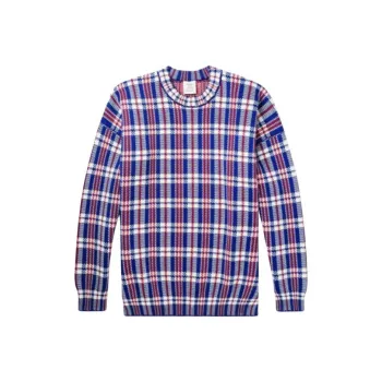 Vetements Check print Merino Jumper