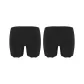 Black+Black[Seamless Ice Silk/2 Pack]
