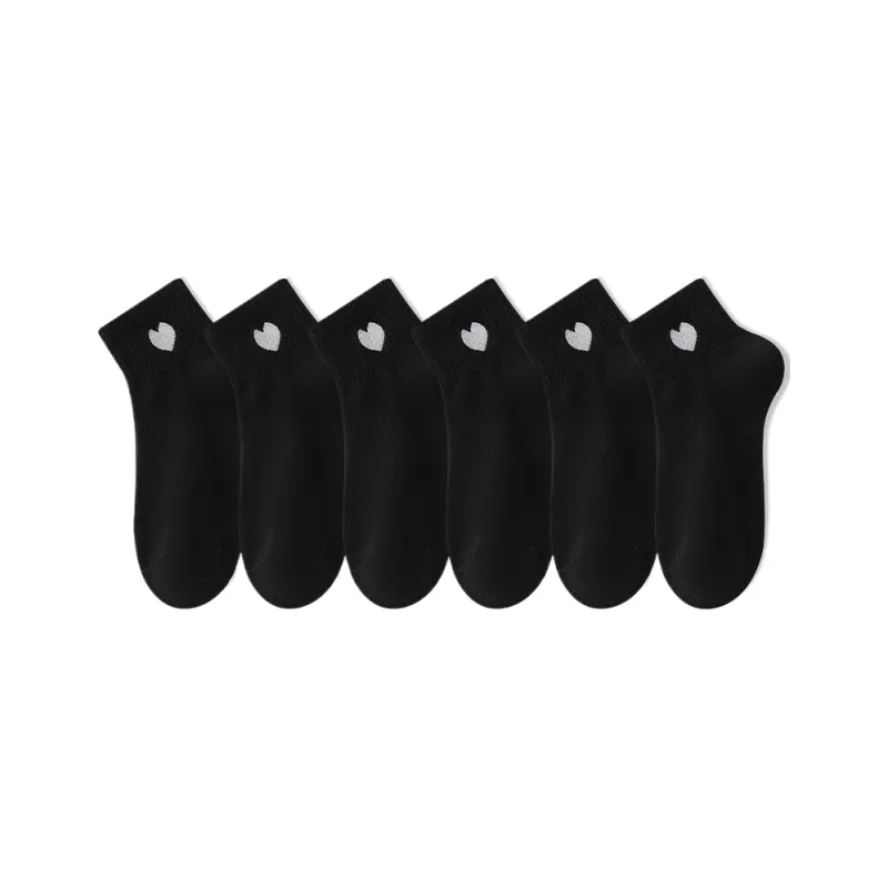 Cotton Gene Ankle Socks Women's 6 Pack-17