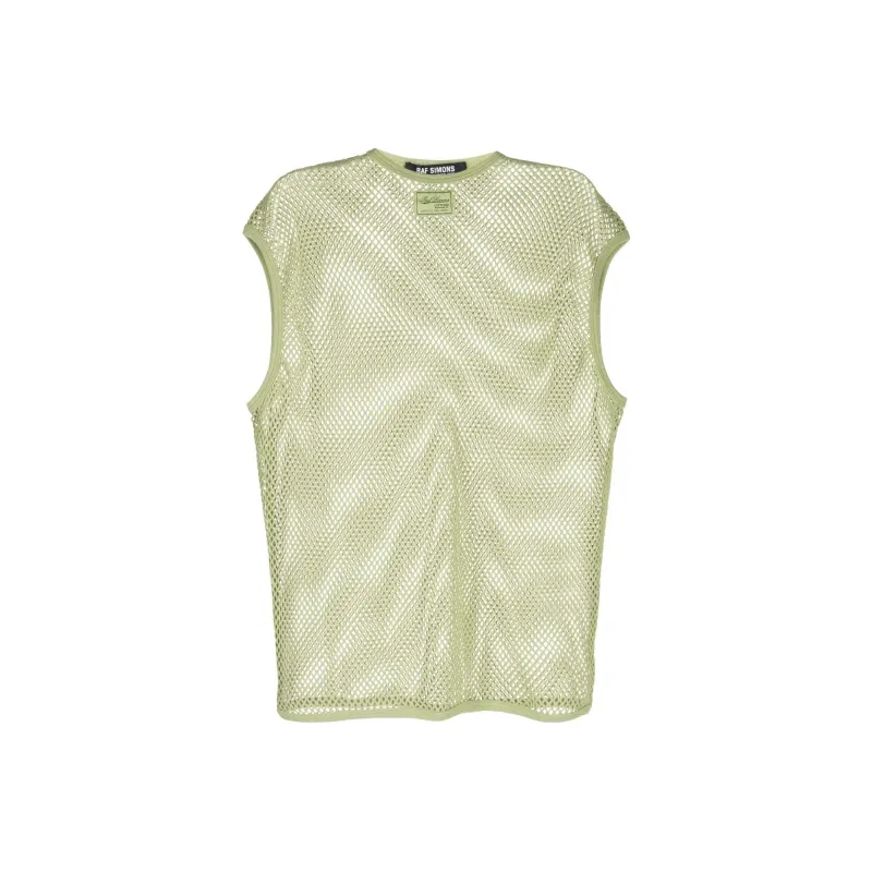 RAF SIMONS Tank Tops Men Mint Green-0