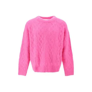 ISABEL MARANT Cableknit Crewneck Sweater