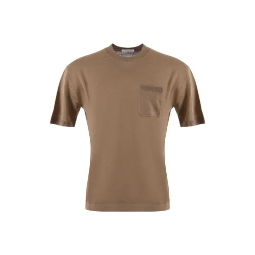 PAOLO PECORA MILANO T Shirt Men's Camel