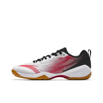 Anta Aurora Anti Slip Wear Resistant Low Top Training Shoes Men's White Red Black