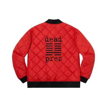 Supreme Dead Prez Quilted Work Jacket