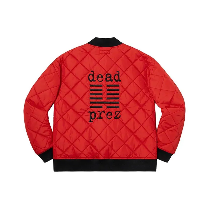 Supreme Dead Prez Quilted Work Jacket-0