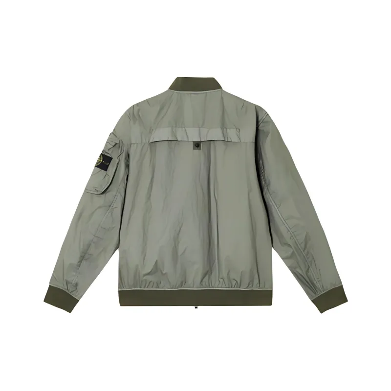 STONE ISLAND Membrana 3L Tc Bomber Jacket-1